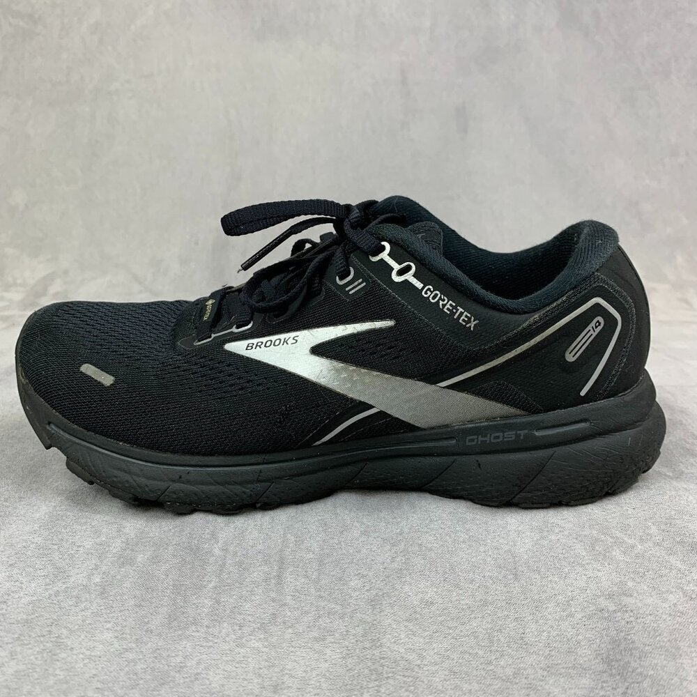 Brooks Mens Shoes Size 8 D Black Gore-Tex Ghost 14 Athletic Running 1103681D020